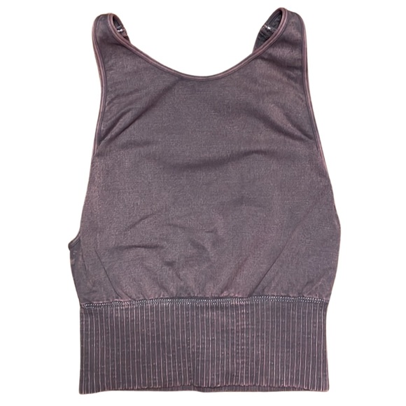 Free People Movement Biker Baby Short/ Good Karma High-Neck Crop size XS/S - Picture 9 of 11